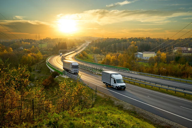 Trucks and containers